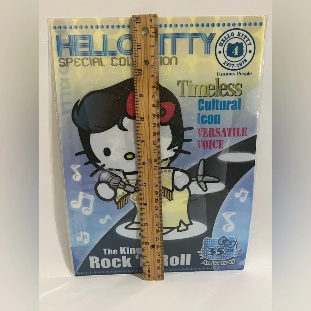 Hello Kitty as Elvis- 35th Anniversary Special Collection Single Pocket Folder